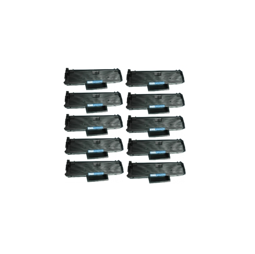 A Plus Premium Compatible 10 Pack Samsung MLT-D111S Black Toner Cartridge