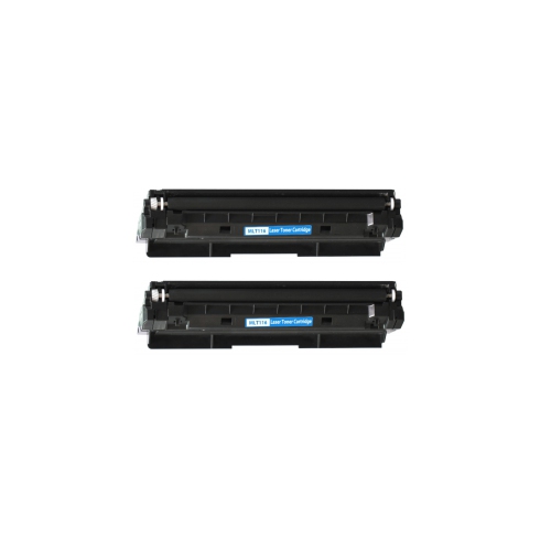 A Plus Premium Compatible 2 Pack Samsung MLT-D116L Black Toner Cartridge