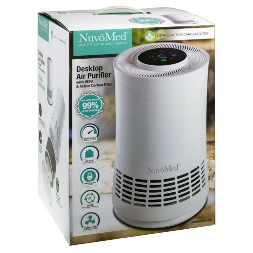 NuvoMed Tabletop HEPA Filtered Air Purifier