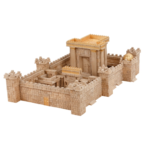 WISE ELK  Mini Bricks Construction Set Temple In Jerusalem - 1400 PCs