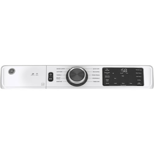 GE 7.8 Cu. Ft. Electric Dryer (GFD55ESMNWW) - White