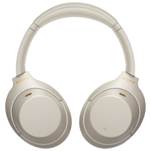 Sony WH-1000XM4 Over-Ear Noise Cancelling Bluetooth Headphones - Platinum Silver