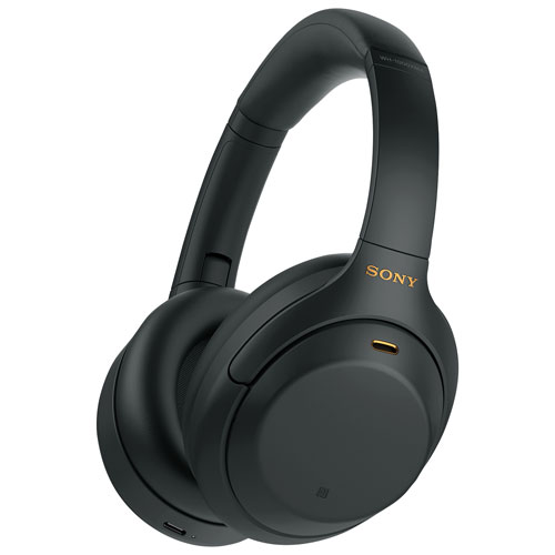 Casque d'écoute Bluetooth à suppression du bruit WH-1000XM4 de Sony - Noir