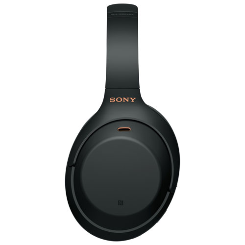 Casque d'écoute Bluetooth à suppression du bruit WH-1000XM4 de Sony - Noir