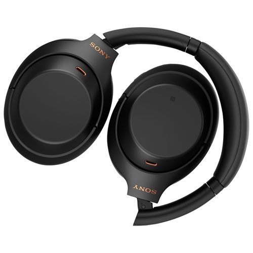 Casque d'écoute Bluetooth à suppression du bruit WH-1000XM4 de Sony - Noir