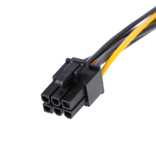 axGear Dual SATA Power to 6Pin & 8Pin Pci-E Cable Adapter Wire for Video Card