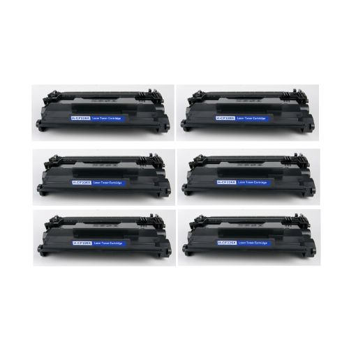 Printer Solution Brand New Compatible 6 Pack HP 26X High Yield Black Toner Cartridge