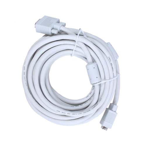 axGear 80 Ft VGA to VGA Male to Male Cable M-M 15pin SVGA Monitor LCD LED WIRE 25M