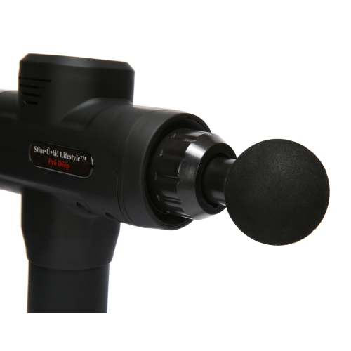 Stimula Lifestyle Pro Deep Portable Electric Professional Deep Tissue Kinetics Therapy Theurapuetic Muscle Massage Gun for Pain - Black