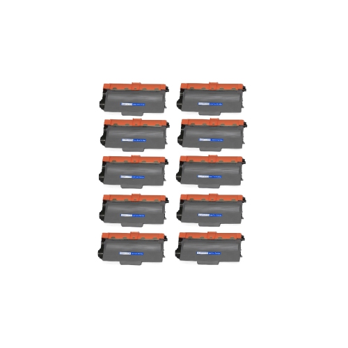 CC Premium Compatible 10 Pack Brother TN-750 Black Toner Cartridge