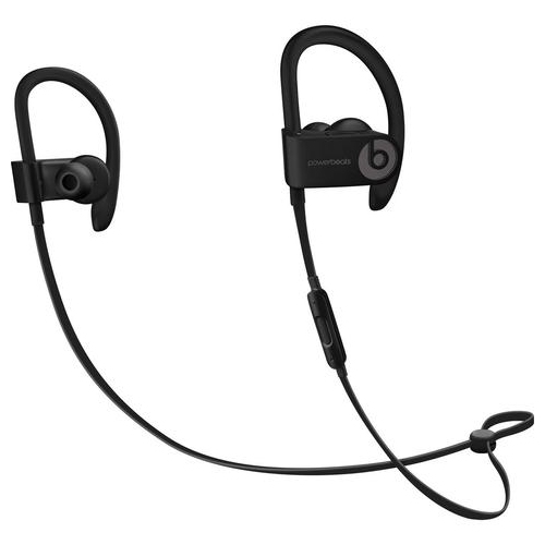BEATS BY DR. DRE POWERBEATS 3 SPORTS WIRELESS EARPHONES - BLACK by BEATS BY DR. DRE - Refurbished condition - Image 3