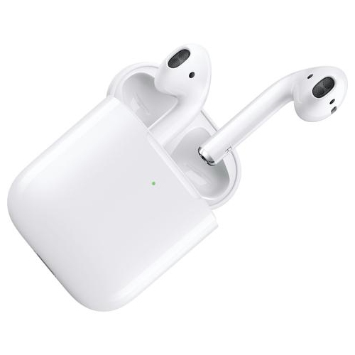 APPLE AIRPODS WITH WIRELESS CHARGING CASE - REFURBISHED