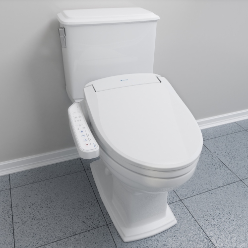 Brondell Swash SE400 Advanced Bidet Seat, Round White - FREE SHIPPING