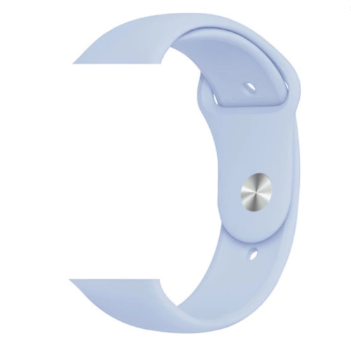TopSave Watchband for Apple Watch 38/40mm Silicone Replacement Strap for Apple Watch Series 5, 4, 3, 2, 1,Light Purple