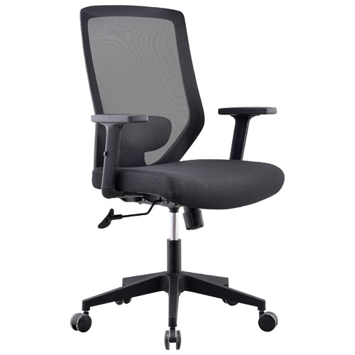 black desk chair