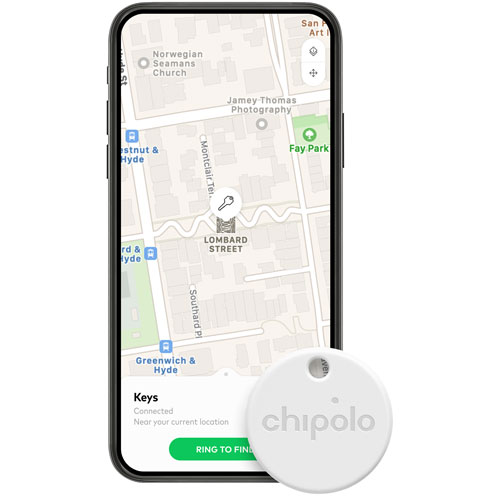 Chipolo ONE Bluetooth Item Tracker - White