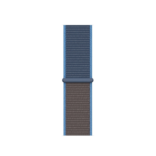 Apple Watch Series 5 (GPS) 40mm Space Grey Aluminum with Surf Blue Sport Loop by APPLE - Refurbished condition - Image 3
