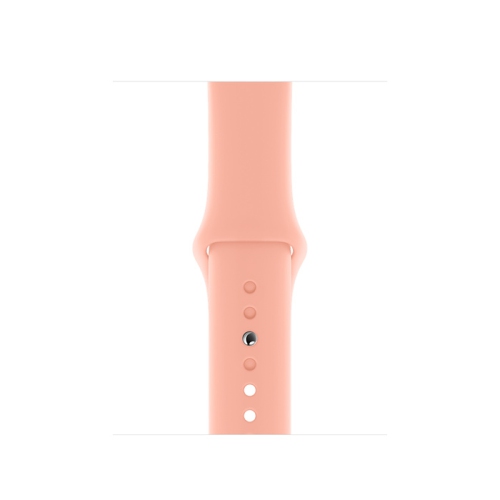 Apple Watch Series 5 (GPS) 40mm Space Grey Aluminum with Grapefruit Sport Band by APPLE - Refurbished condition - Image 3