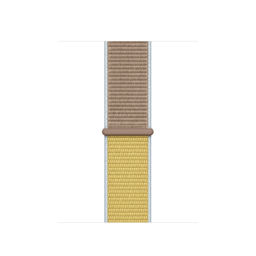 Apple Watch Series 5 (GPS) 40mm Silver Aluminum with Camel Sport Loop - Certified Refurbished by APPLE - Refurbished condition - Image 3