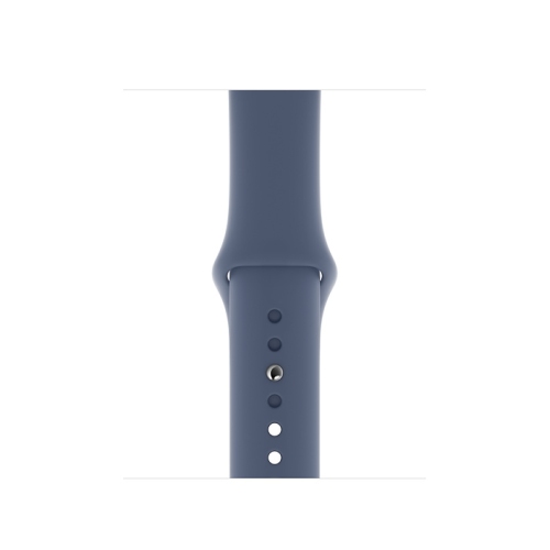 Apple Watch Series 5 (GPS) 40mm Space Grey Aluminum with Alaskan Blue Sport Band by APPLE - Refurbished condition - Image 3