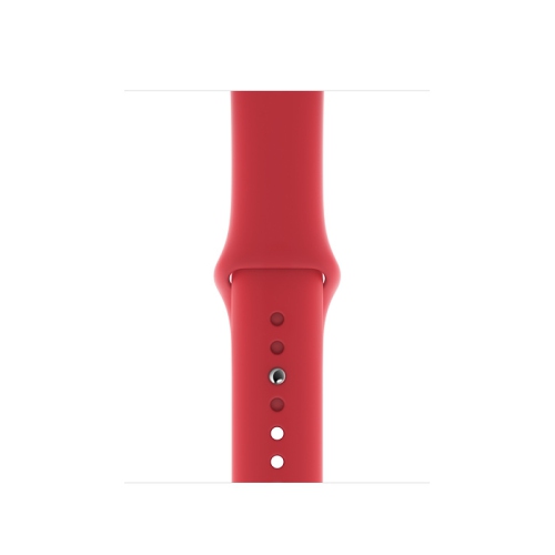 Apple Watch Series 5 (GPS + Cellular) 40mm Space Grey Aluminum with Red Sport Band - Certified Refurbished by APPLE - Refurbished condition - Image 3