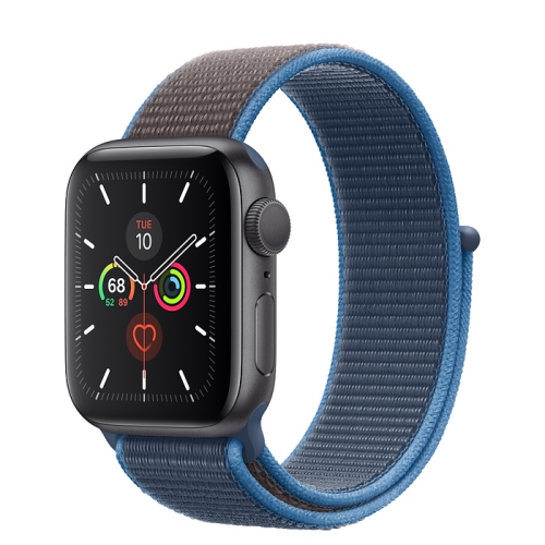 Apple Watch Series 5 (GPS + Cellular) 40mm Space Grey Aluminum with Surf Blue Sport Loop - Certified Refurbished by APPLE - Refurbished condition - Image 2