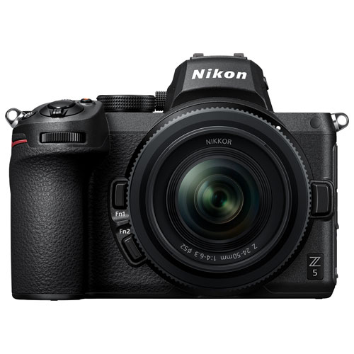 Appareil photo sans miroir plein format Z 5 de Nikon avec objectif 24-50 mm NIKKOR Z