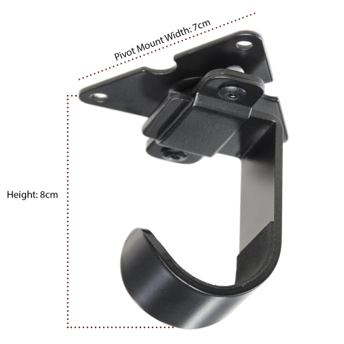 Boost Industries Headphone Hanger Mount with 360 Degree Pivot