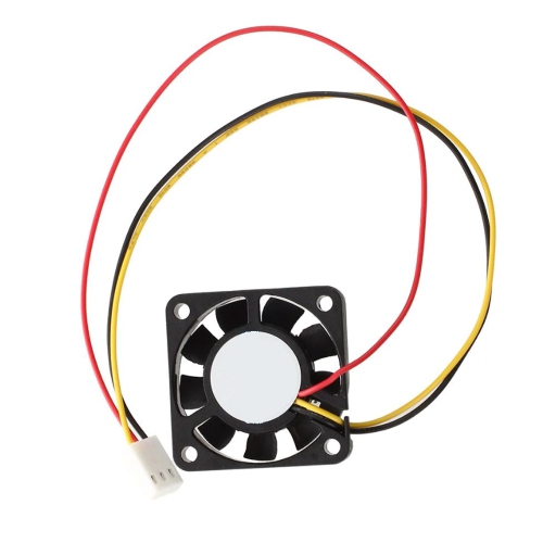 axGear 60x60x10mm Mini Cooling fan 12V Motor Engine Cooler Black 3Pin Connector