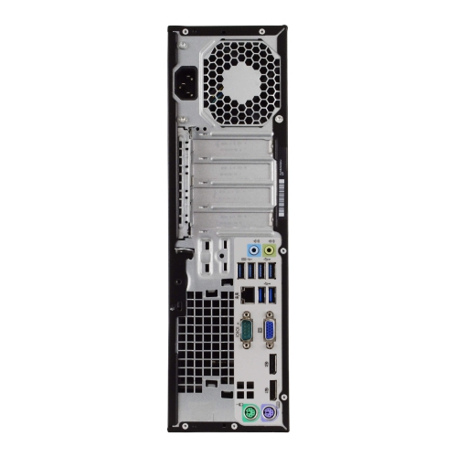 HP EliteDesk 800 G2 Desktop - Intel Core i5, 8GB Memory, 250GB HDD, Win 10 Home + 24" Monitor by HP - Refurbished condition - Image 6