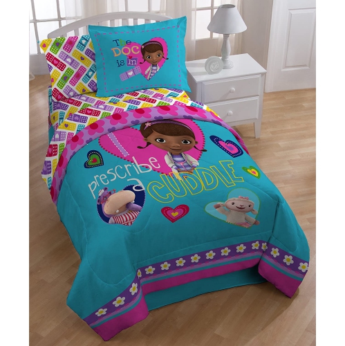 doc mcstuffins bedding set full size