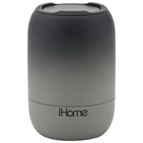 iHome IBT400BGC Splashproof Bluetooth Wireless Speaker - Black