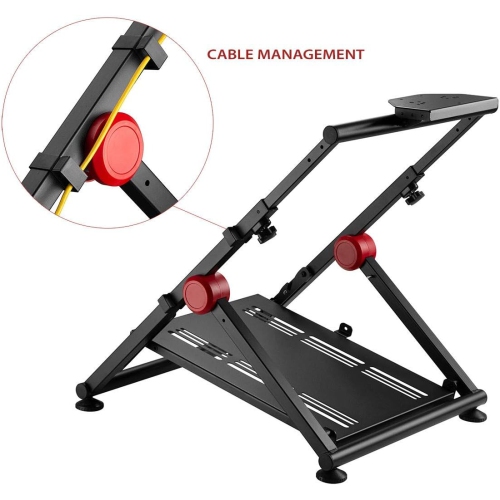 Support de volant de course pliable à hauteur réglable RC-GTF1/SWS-04 de Boost Industries pour joueurs