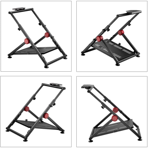 Support de volant de course pliable à hauteur réglable RC-GTF1/SWS-04 de Boost Industries pour joueurs