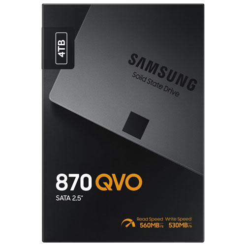 Samsung 870 QVO 4TB SATA III Internal Solid State Drive (MZ