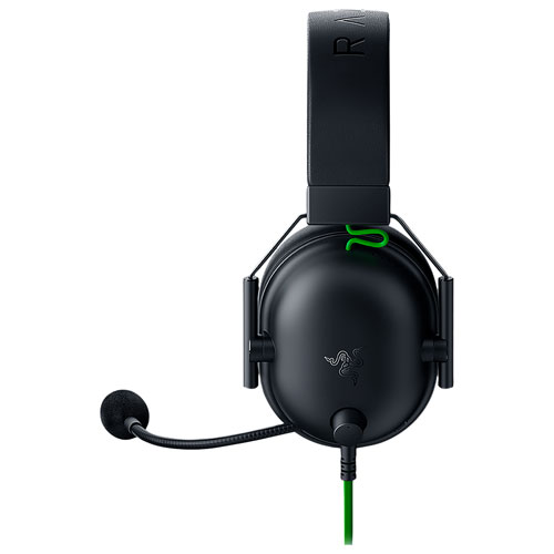 Razer BlackShark V2 X Gaming Headset with Microphone - Black/Green 