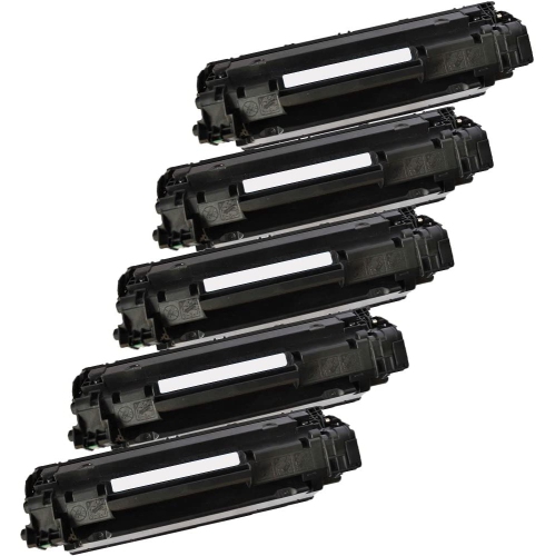 5 Inkfirst® Compatible Toner Cartridges Replacement for Canon 128 3500B001AA MF4450 MF4550 MF4550d MF4570dn MF4570dw MF4580dn