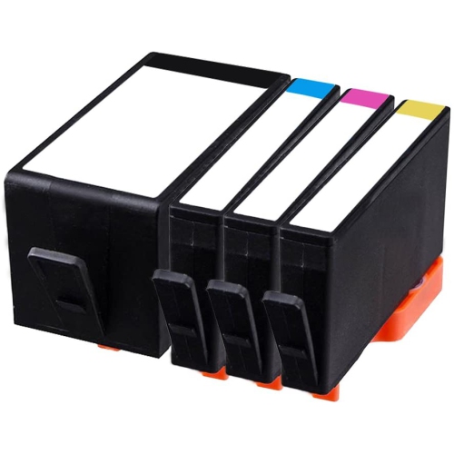 INKFIRST  1 Set Of 4 ® Compatible Ink Cartridges Replacement for HP 934Xl 935Xl (New Version Chip) Officejet 6815 6812 6835 6230