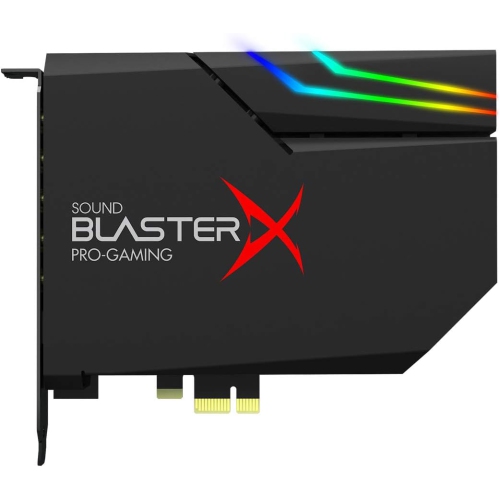 Carte son PCIe Sound BlasterX AE-5 plus de Creative - Noir -