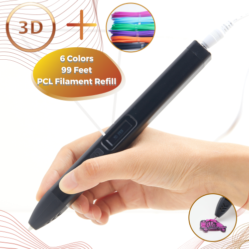3D Pen Noël 3D Stylo D'impression Portable Sac Cadeau Cadeau Pour