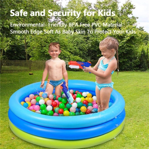 Joyjoz Large Pool Inflatable Swimming Pool Outdoor Ground for Family and Kids above 3+