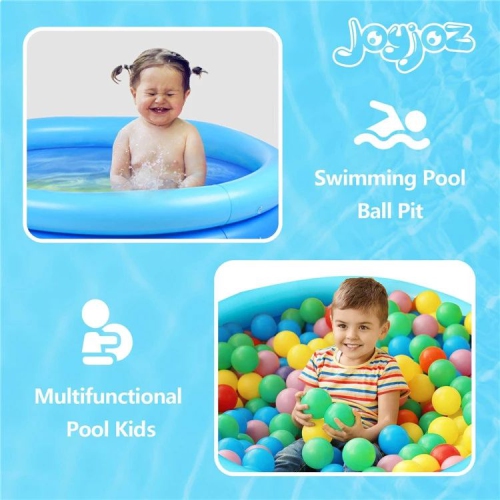 Joyjoz Large Pool Inflatable Swimming Pool Outdoor Ground for Family and Kids above 3+