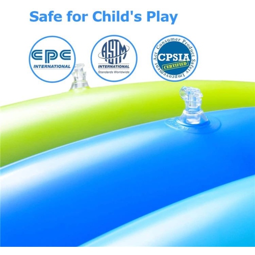 Joyjoz Large Pool Inflatable Swimming Pool Outdoor Ground for Family and Kids above 3+