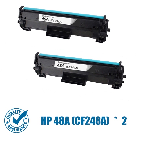 Printer Pro™ 2 Pack HP 48A/48A/hp48/hp48A Black Toner Cartridge for HP LaserJet Pro MFP M15a M15w M16 MFP M28a MFP M28w MFP M29a MFP M29w MFP M31w