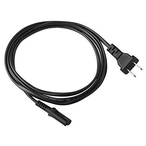 NiceTQ Replacement US 2Prong AC Power Cord Cable For TCL 28S3750 28-Inch, 32S3800 32-Inch, 40FS3800 40-Inch 720p/1080p