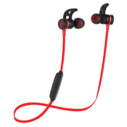 Bluetooth Headphones Black//red Parasom A1 Magnetic Microphone V4.1 Wireless Stereo Bluetooth Earphones Sport Headset In-Ear Noise Isolation Headphone Earbuds for Gym Running -Sweatproof