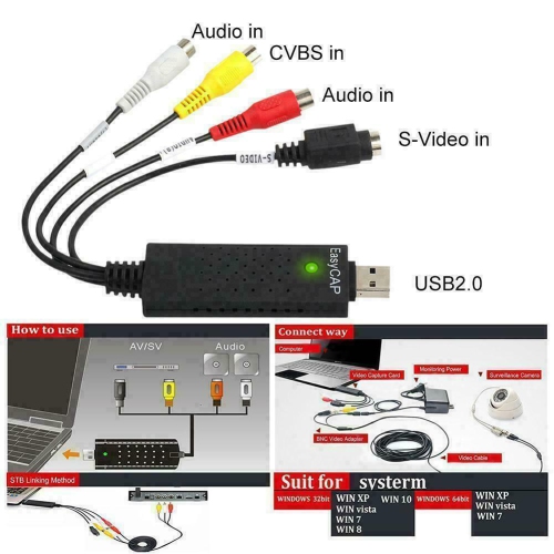 easycap usb video capture adapter best buy