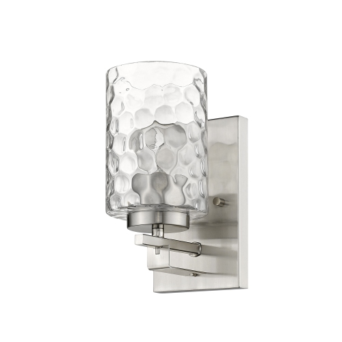 ACCLAIM LIGHTING  Livvy 1-Light Satin Nickel Sconce