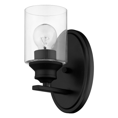 ACCLAIM LIGHTING  Gemma 1-Light Matte Sconce In Black