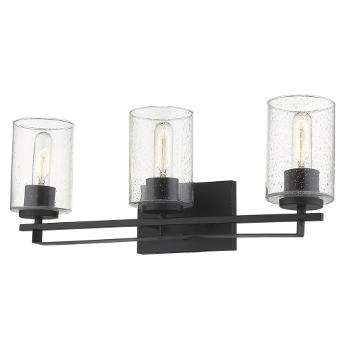 ACCLAIM LIGHTING  Orella 3-Light Matte Sconce In Black